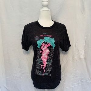 Glow in the dark Harry Potter mandrake shirt